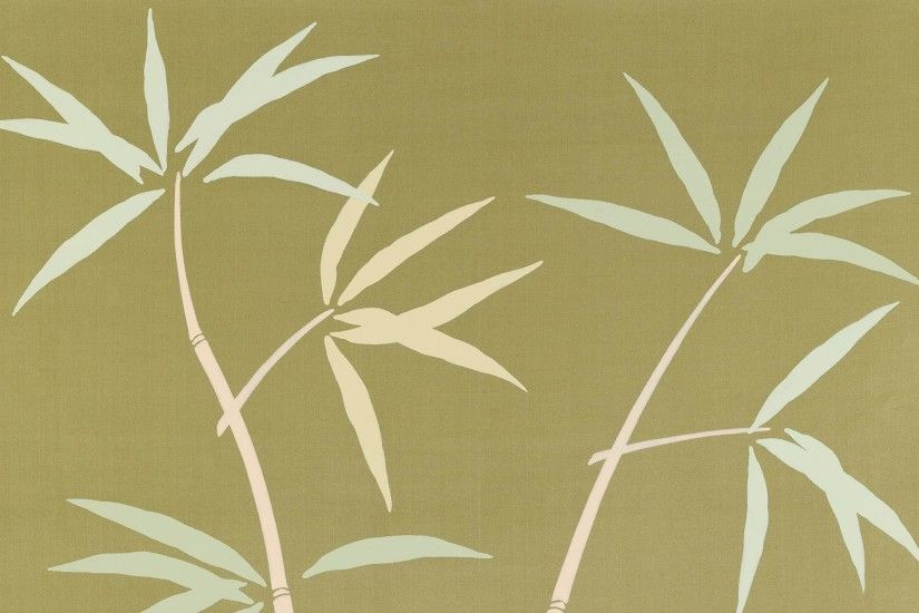 ... Traditional wallpaper / silk / nature pattern / handmade FUNKY BAMBOO  Fromental