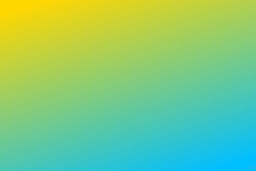 wallpaper gradient blue linear yellow deep sky blue gold #00bfff #ffd700  315Â°