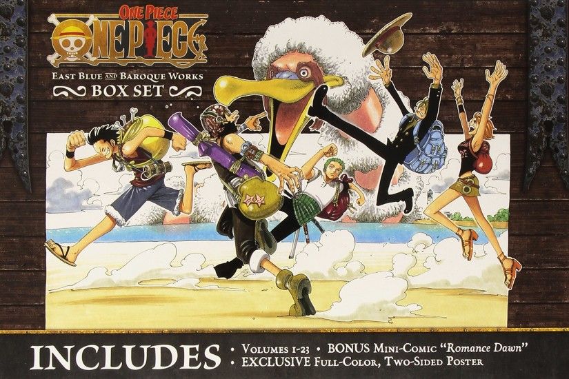 One Piece Box Set: East Blue and Baroque Works, Volumes 1-23: Eiichiro Oda:  8601419661800: Amazon.com: Books