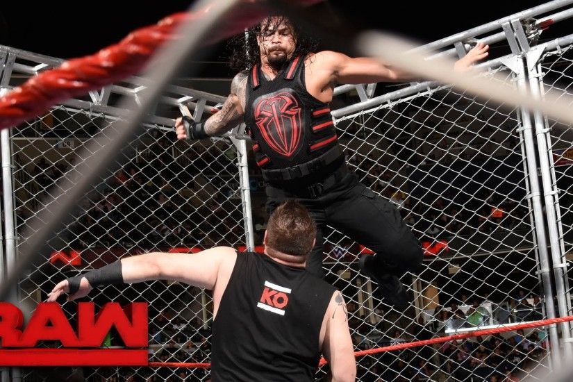 Roman Reigns vs. Kevin Owens - Steel Cage Match: Raw, Sept. 19, 2016 -  YouTube