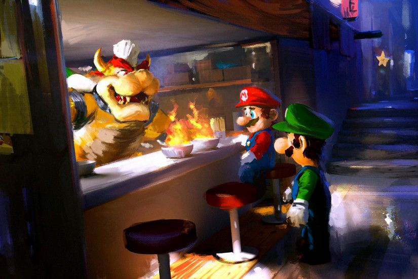 Video Game - Mario Luigi Bowser Wallpaper