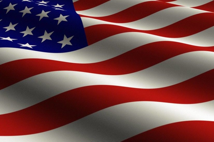 Waving USA Flag | Background and Texture