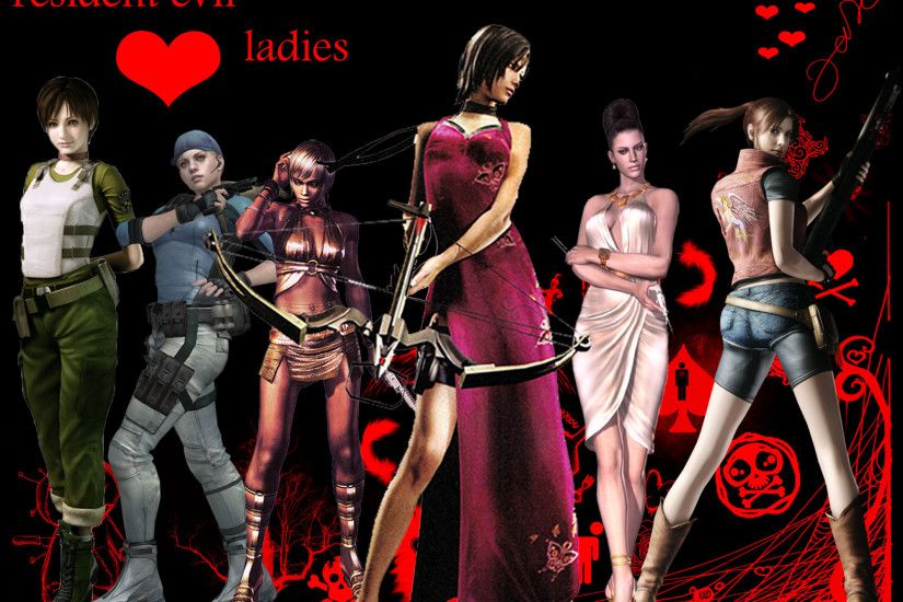 Resident Evil Ladies wallpaper by arinakennedy Resident Evil Ladies  wallpaper by arinakennedy