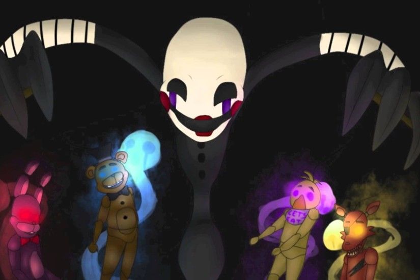 Verdadeira historia de Puppet Five Nights at Freddys animaÃ§Ã£o-Criador na  descriÃ§Ã£o - YouTube