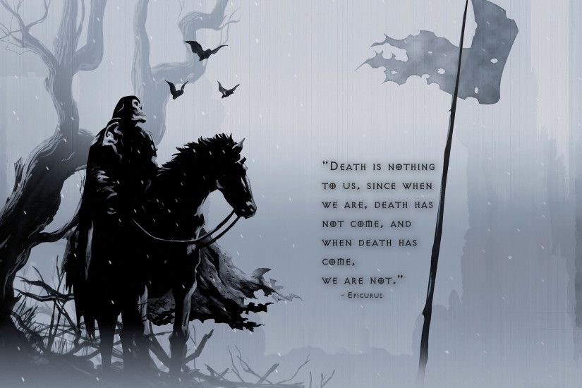 quote, Flag, Death, Trees, Bats, Horse, Philosophy Wallpapers HD / Desktop  and Mobile Backgrounds