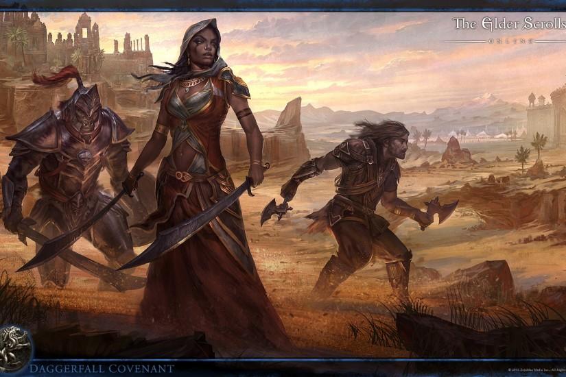 Wallpaper The Elder Scrolls Online: Daggerfall Covenant