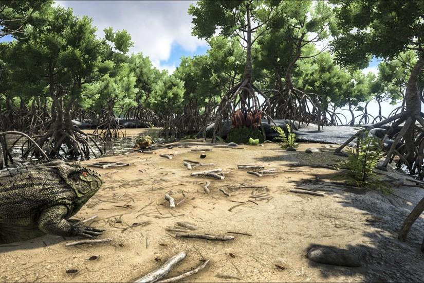 ARK: Survival Evolved - Snow and Swamp Biome!