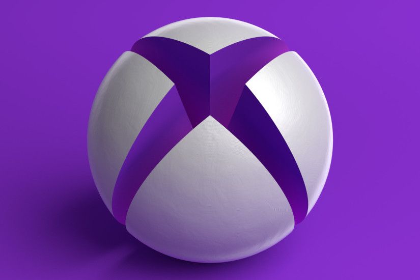 Xbox One Background Themes // x1bg-giant-xbox-sphere-purple. Â«
