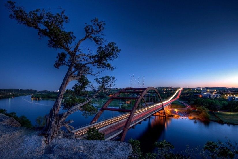 nature austin bridges usa texas rivers cloud geography hd wallpapers high  definition cool apple mac tablet download free 2560Ã1600 Wallpaper HD