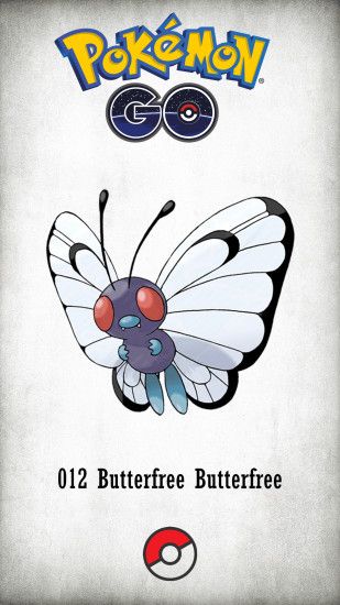 012 Character Butterfree Butterfree