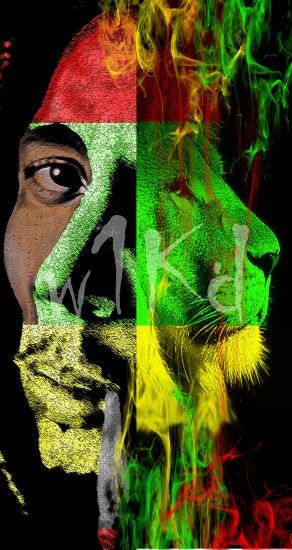 rasta man and rasta lion two persons one personality