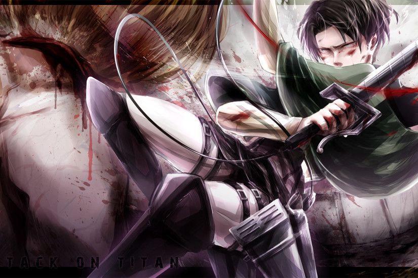 Anime - Attack On Titan Levi Ackerman Shingeki No Kyojin Wallpaper