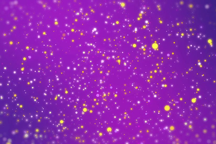 Magical glitter background with blurred edges and glowing colorful light  white and yellow particles flickering against purple backdrop Motion  Background - ...