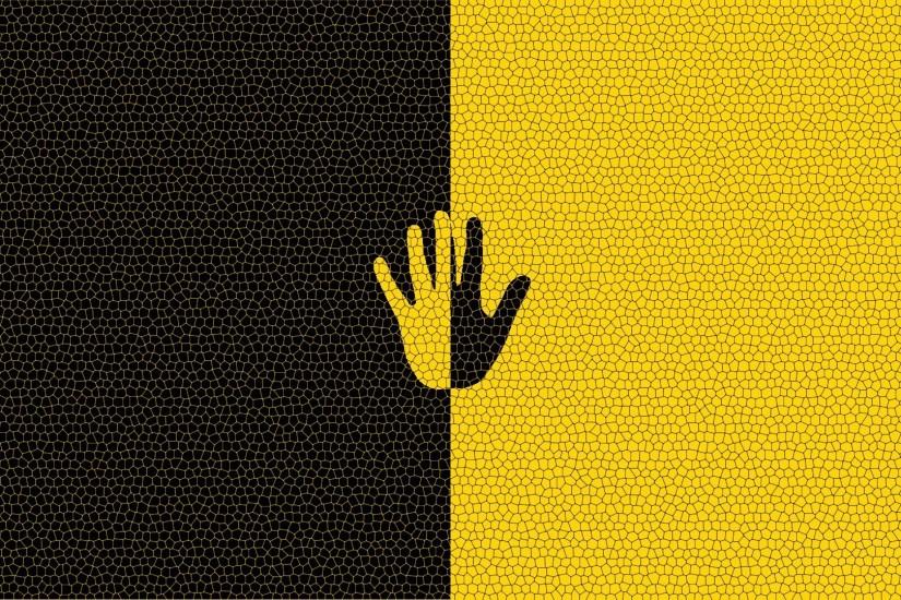 Black and Yellow Abstract Wallpapers For Laptops