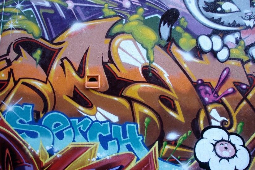 graffiti free computer wallpaper