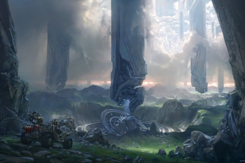 Halo 4 Concept Art for 2560x1440