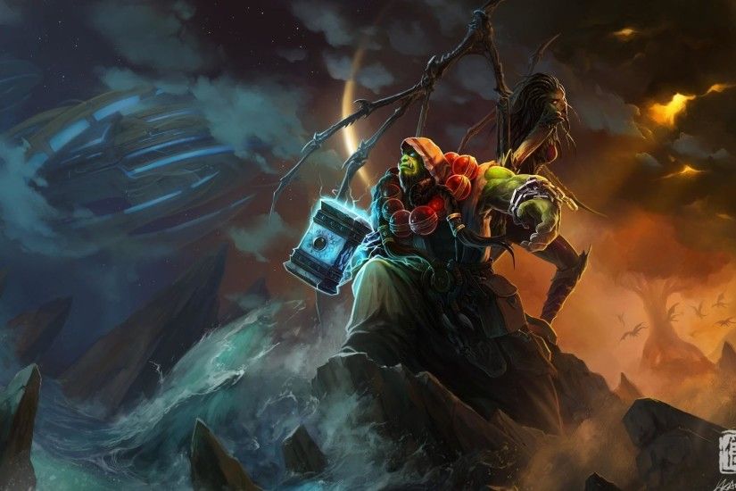 World-of-Warcraft-Ocean-Shaman-wallpaper-wp0013402