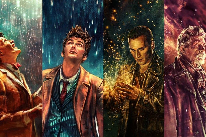 Doctor Who, The Doctor, War Doctor, Ninth Doctor, Tenth Doctor, Eleventh Doctor  Wallpapers HD / Desktop and Mobile Backgrounds