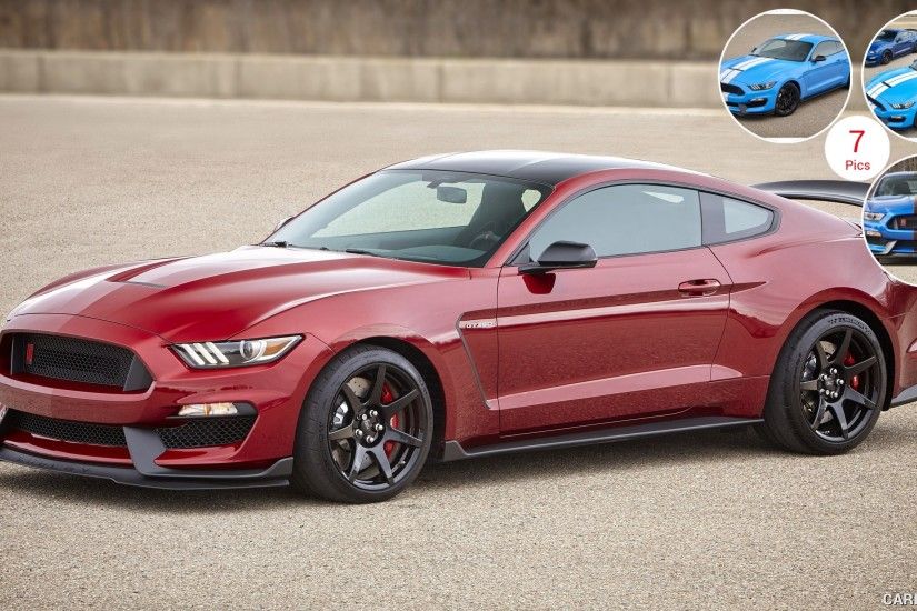2017 Ford Mustang Shelby GT350R (Color Ruby Red Metallic) | Side .