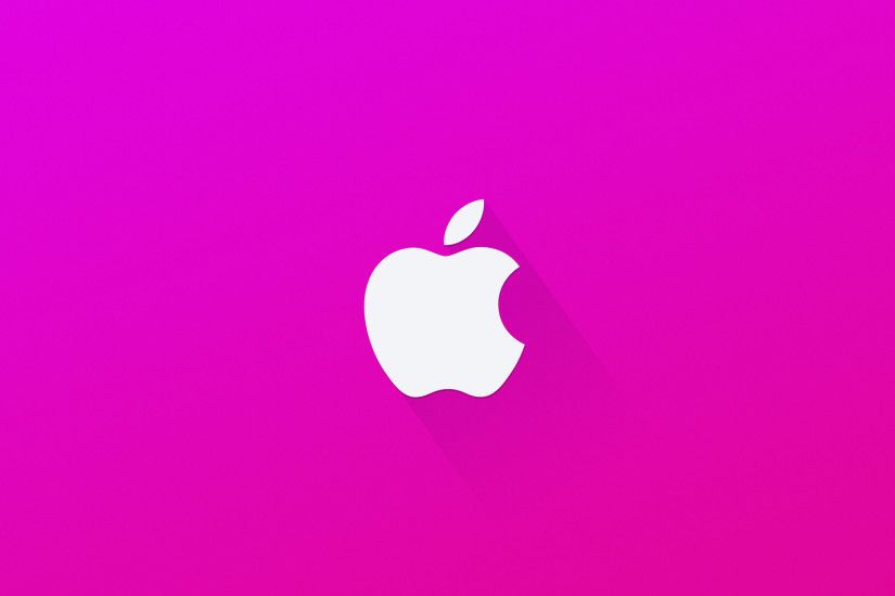 Pink Apple Logo Wallpaper | iLife | Pinterest | Logos, Wallpapers