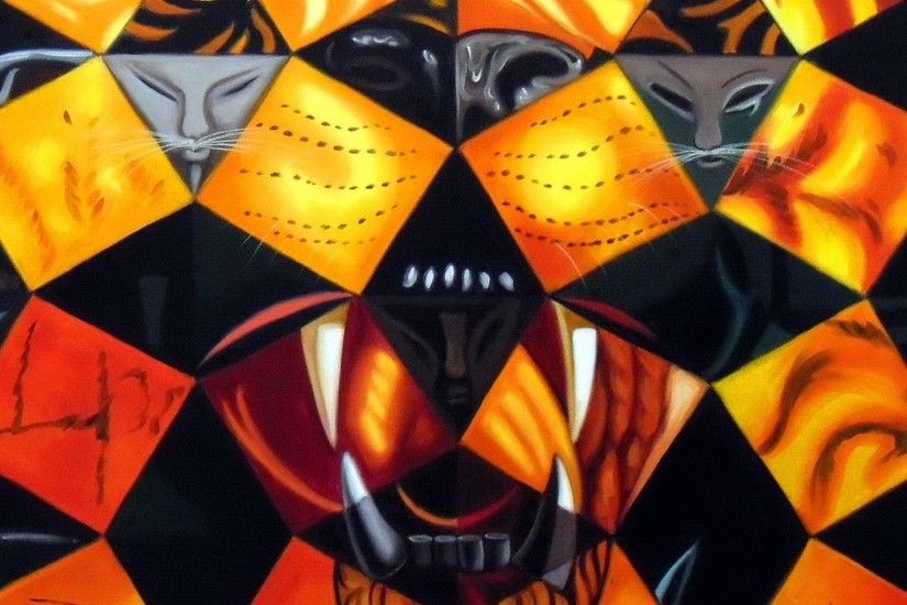 Salvador Dali Painting, Salvador Dali, Cinquenta Tigre Real, Salvador Dali  Cinquenta Tigre Real
