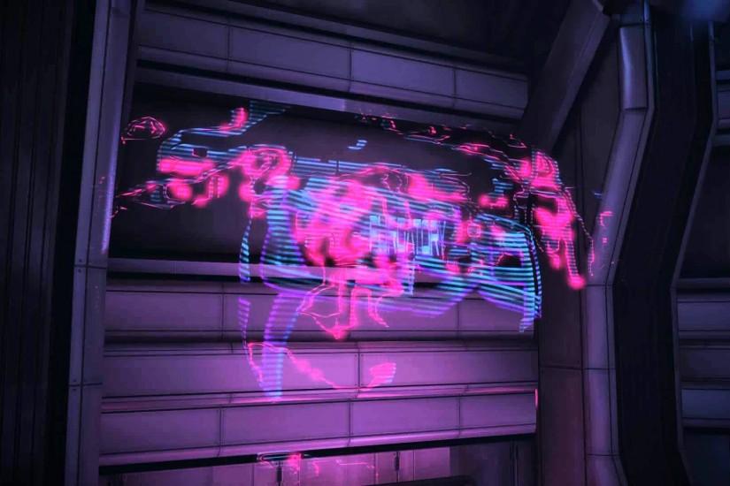 Mass Effect 3 Purgatory Hologram Dreamscene Video Wallpaper