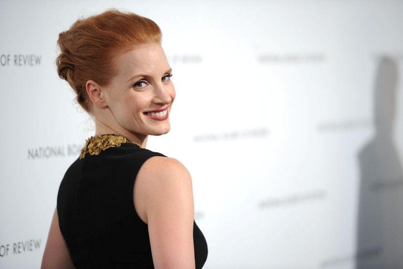 Cute Smile of Jessica Chastain HD Image