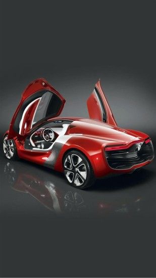 Renault DeZir Concept Car iPhone 6 Plus HD Wallpaper -  http://freebestpicture.