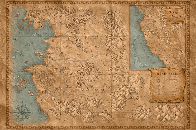 old map witcher -