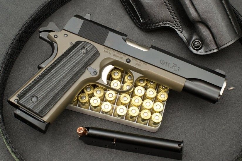 remington 1911 r1 semi-automatic pistol gun