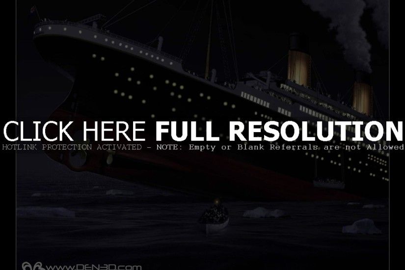 Titanic Sinking (id: 145550)