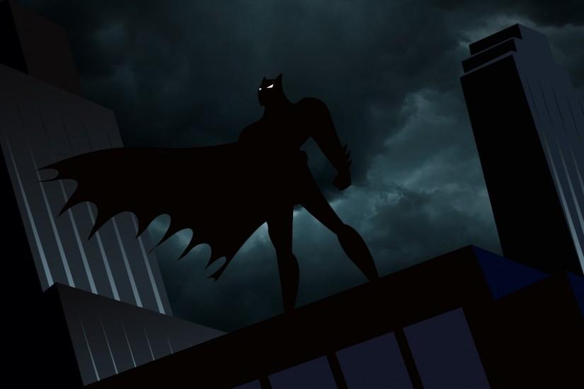 Batman, Animated Series, Gotham City Wallpaper HD