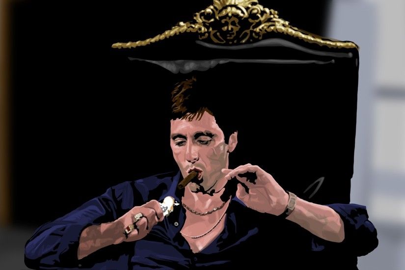Scarface, A Scarface wallpaper.