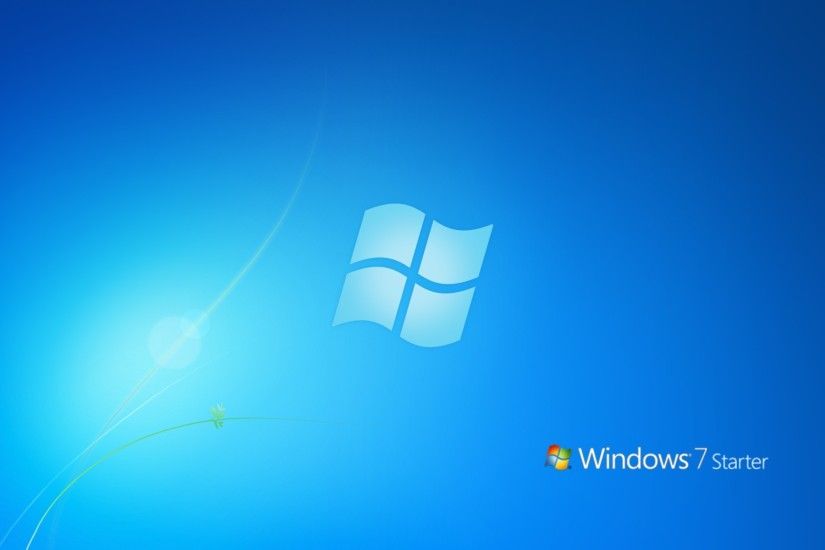 Download Windows 7 Starter Wallpaper (Customized version)