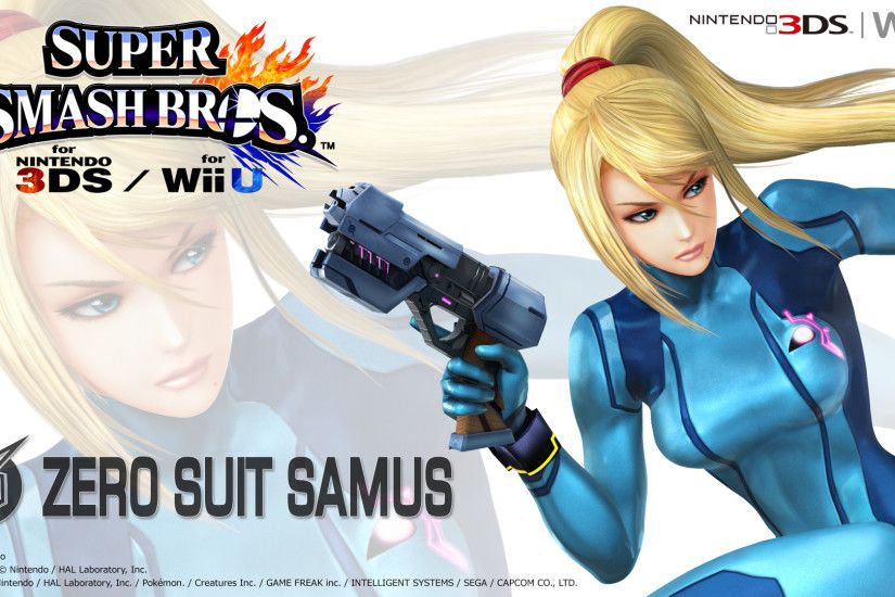... MasterEnex Super Smash Bros. 4: Zero Suit Samus Wallpaper by MasterEnex