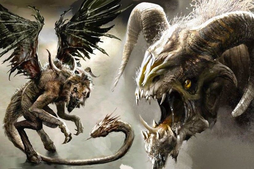 HD Mythical creatures in Greek mythology wallpaper