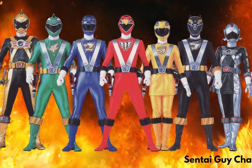 Engine Sentai Go-Onger - All Rangers and Mecha ( 2008 - 2009 ) - YouTube