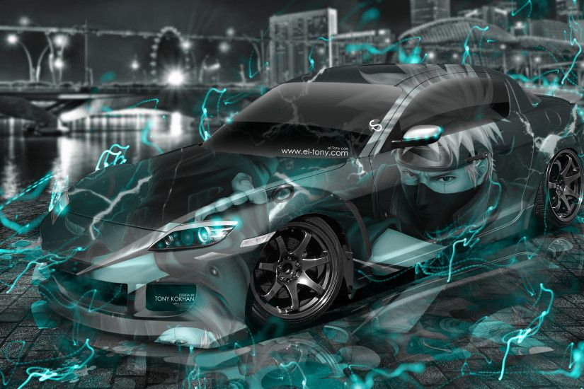 ... Mazda-RX8-JDM-Tuning-3D-Anime-Boy-Aerography- ...