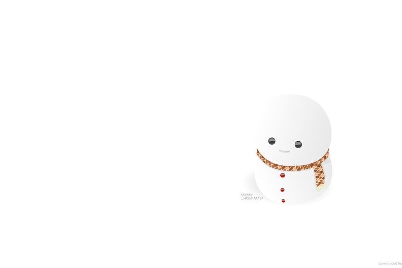 Just a cute snowman picture