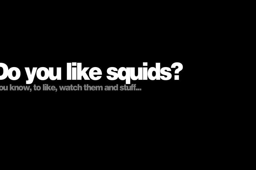 Animals humor funny squid wallpaper
