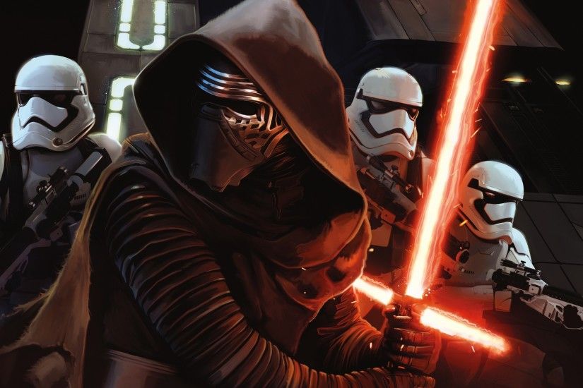 Star Wars Kylo Ren Storm Troopers comics screenshot
