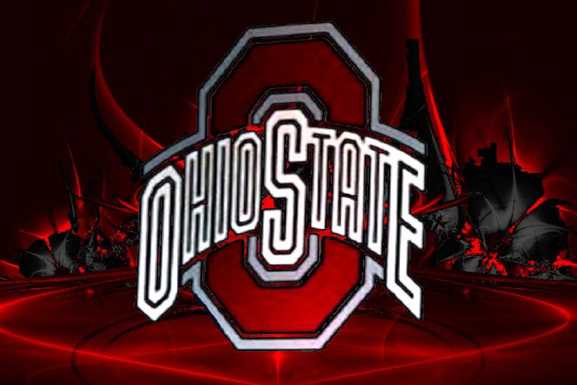 Ohio State Buckeyes images OHIO STATE RED BLOCK O ON AN ABSTRACT HD  wallpaper and background photos
