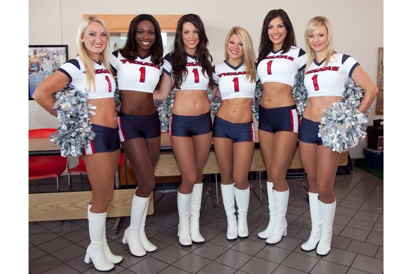 2014 Houston Texans Cheerleaders 4K Wallpaper