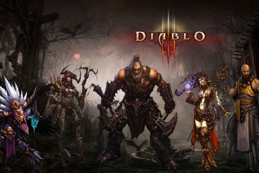 Armor Artwork Axes Barbarian Beard Blizzard Entertainment Crossbows Demon  Hunter Diablo III Drawings Fan Art Fantasy Feathers Horns Mage Magic Masks  Monk ...