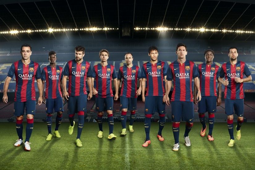 FC Barcelona, Andres Iniesta, Camp Nou, Gerard Pique, Lionel Messi, Neymar