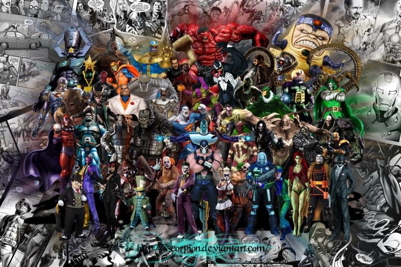 dc and marvel villains by 8scorpion on DeviantArt
