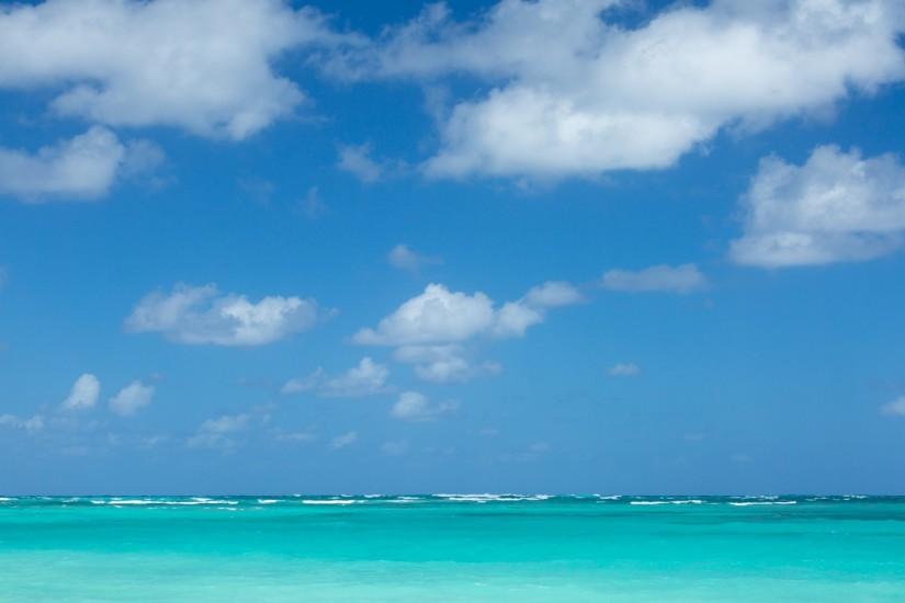 ... Caribbean Sea And Sky