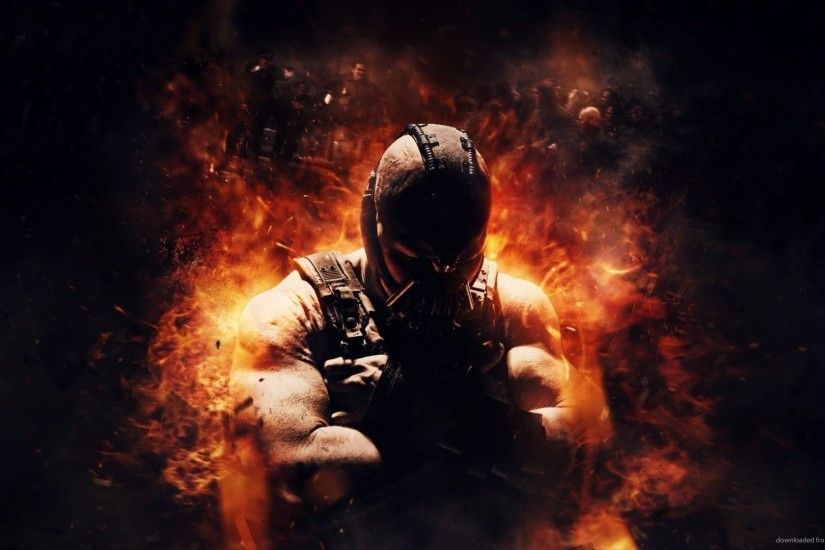 Bane On Fire for 1920x1080