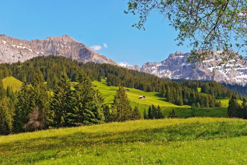 Swiss Alps Switzerland Europe Stock Photo .
