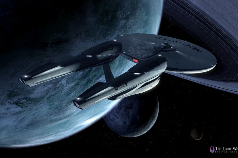 First Look at Tobias Richter's Star Trek Movie USS Enterprise Wallpapers